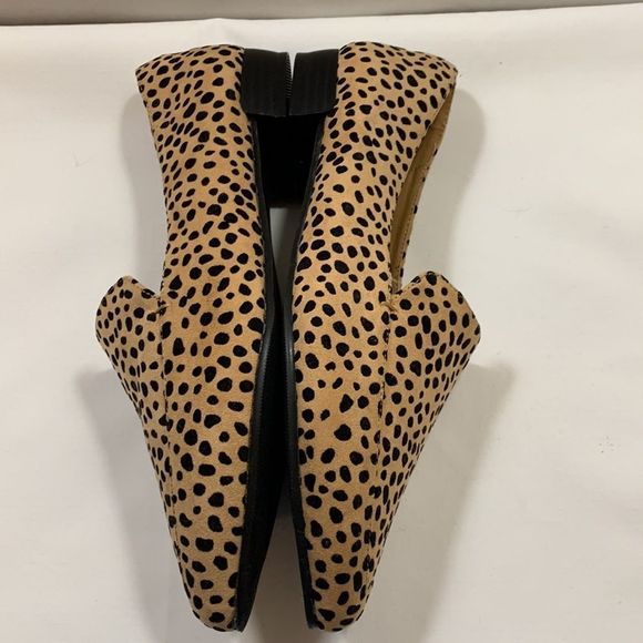 Just fab Size 7.5 animal print faux suede shoes.  New with tags - Picture 4 of 7